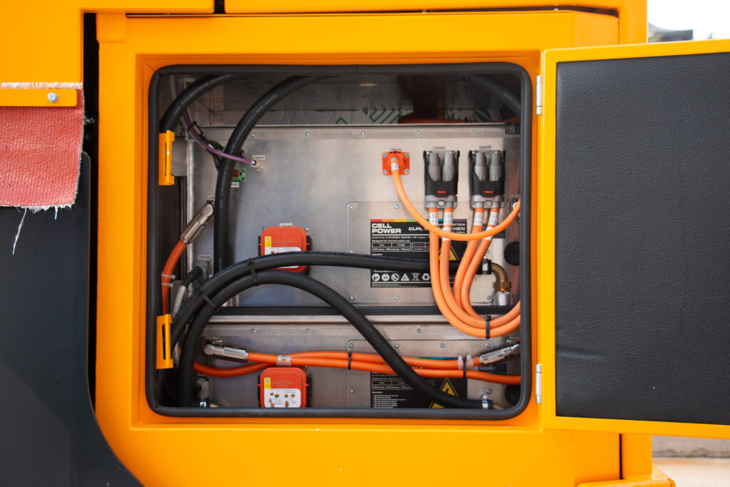 Hencon machine Cellpower battery