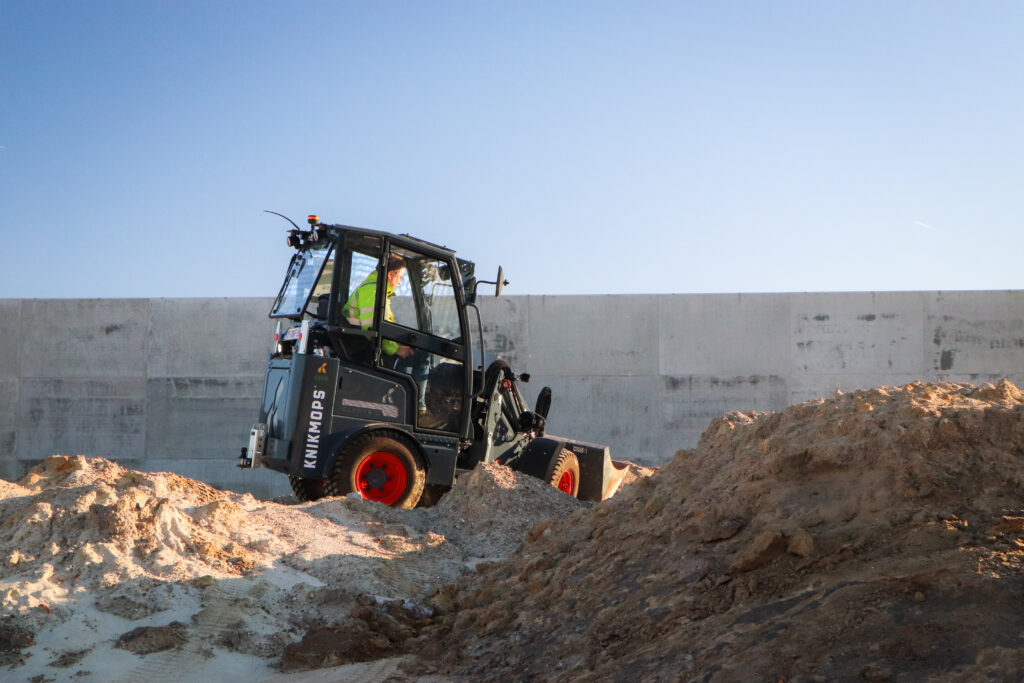 Elektrische knikmops met Cellpower accu