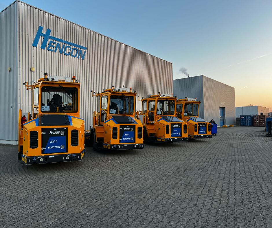 Electrische Hencon machine met Cellpower accu