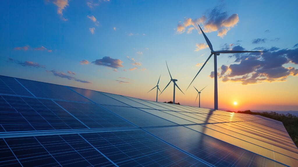 Grid congestion solutions - solar and wind generated power