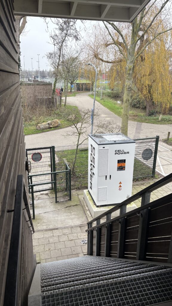 Energiespeicher Rugby Club Haarlem