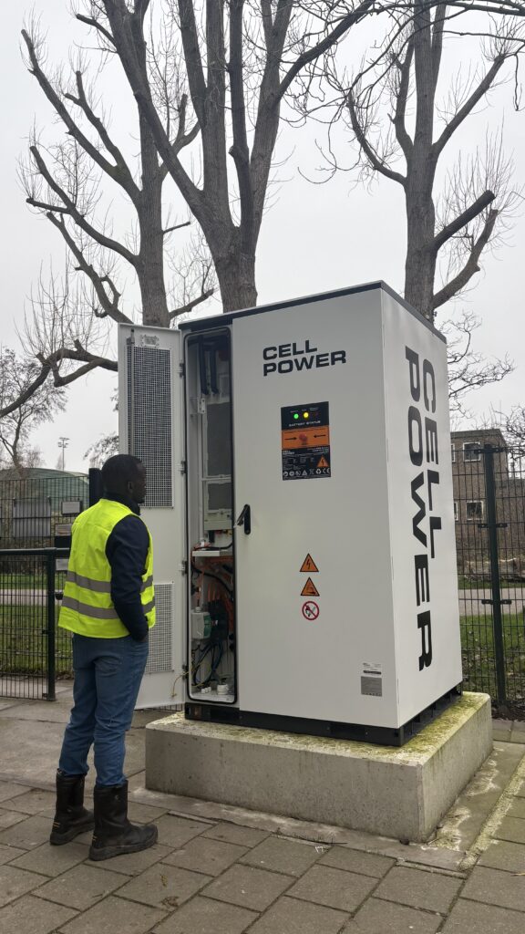 Energiespeicher für Peakshaving und Eigenverbrauch beim Rugby Club Haarlem