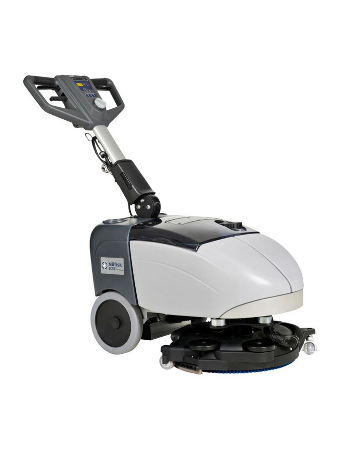 Nilfisk Schrobzuigmachine met MOVE batteries