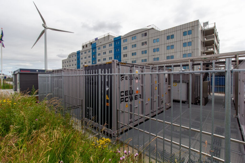 Batterijcontainer COA Zaandaam | Intercel